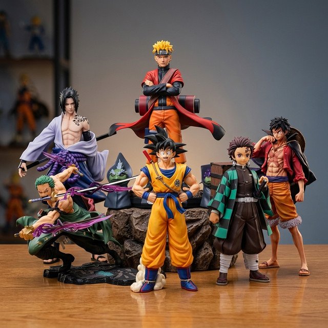 Modelos 3D da categoria Animes