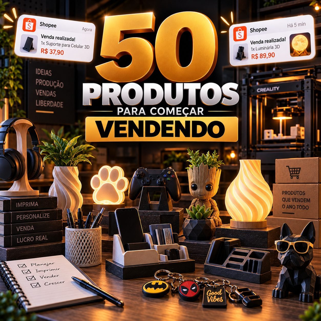 50 Produtos Para Começar Vendendo